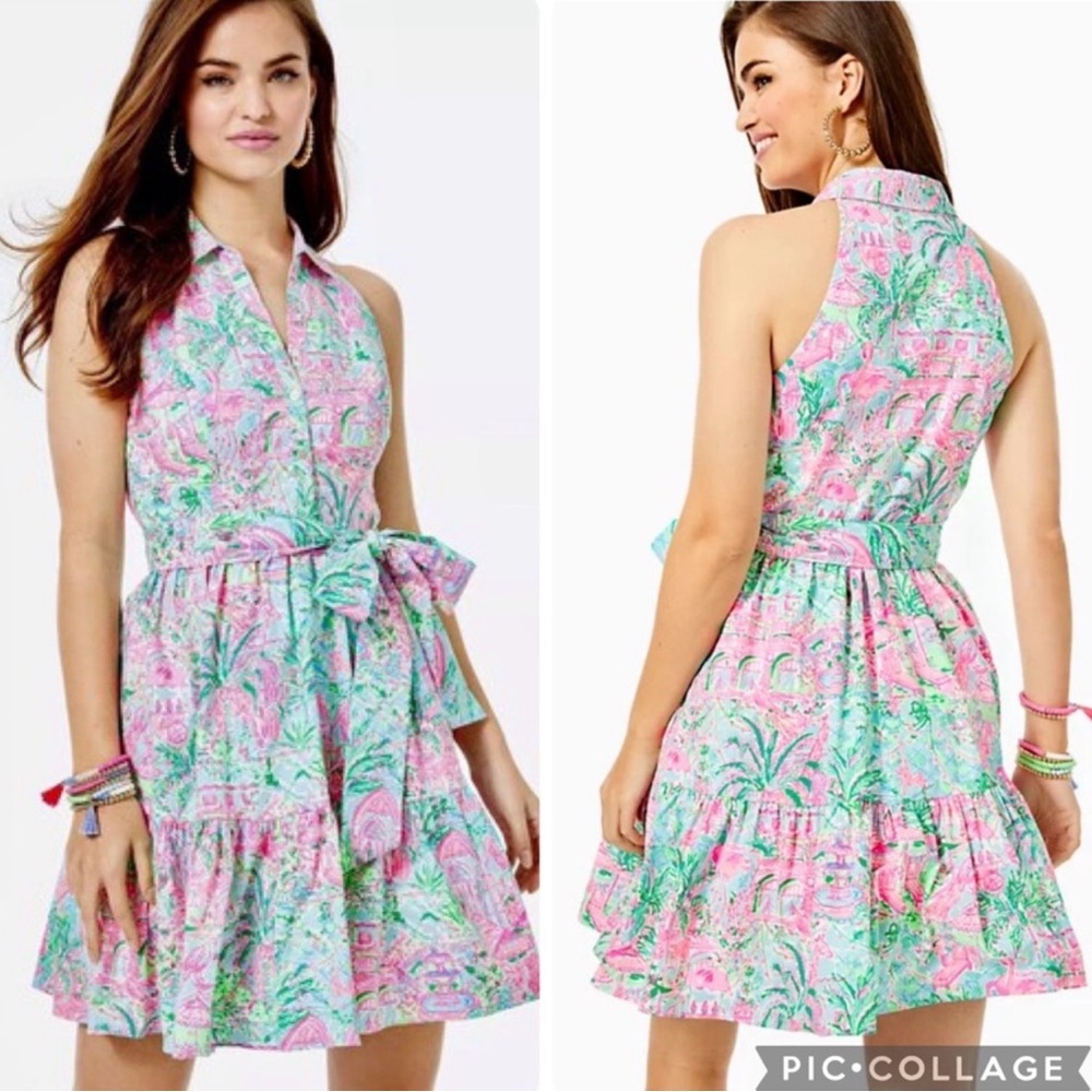 Lily Pulitzer “Trisha” Bali Print Shirtdress